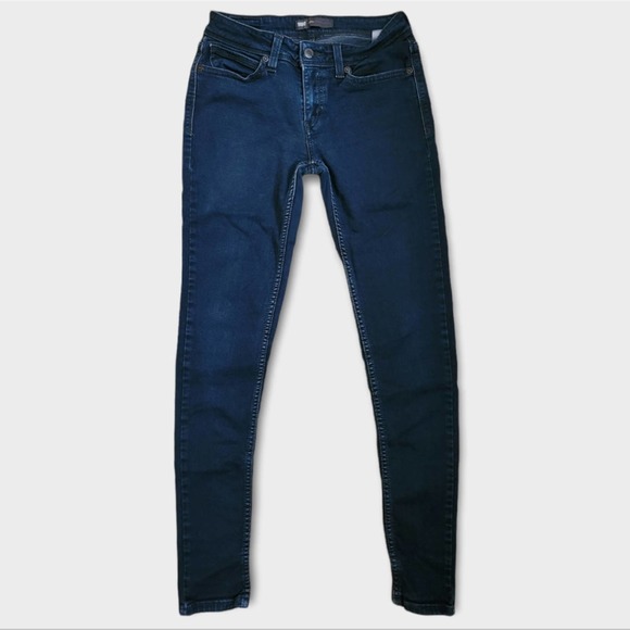 Levi's Legging Dark Wash Skinny Jeans Size 27 - Picture 3 of 9